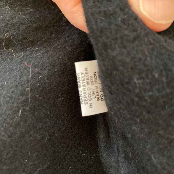 Nepal Fair Isle Heavy Wool Knit Sherpa Hat OS Fleece Lined Ear Flap Long Tassel - Picture 11 of 12